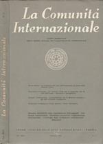 La comunità internazionale vol XXII anno 1967