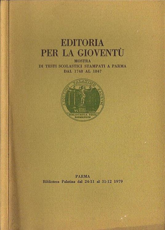 Editoria per la gioventù - Leonardo Farinelli - copertina