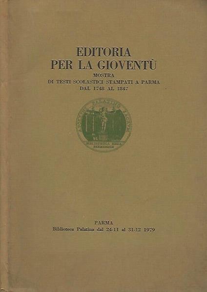 Editoria per la gioventù - Leonardo Farinelli - copertina