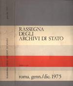 Rassegna degli Archivi di Stato XXXV 1 - 2 - 3