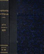 Rivista d'italia. Anno XXVII, volume III, 1924