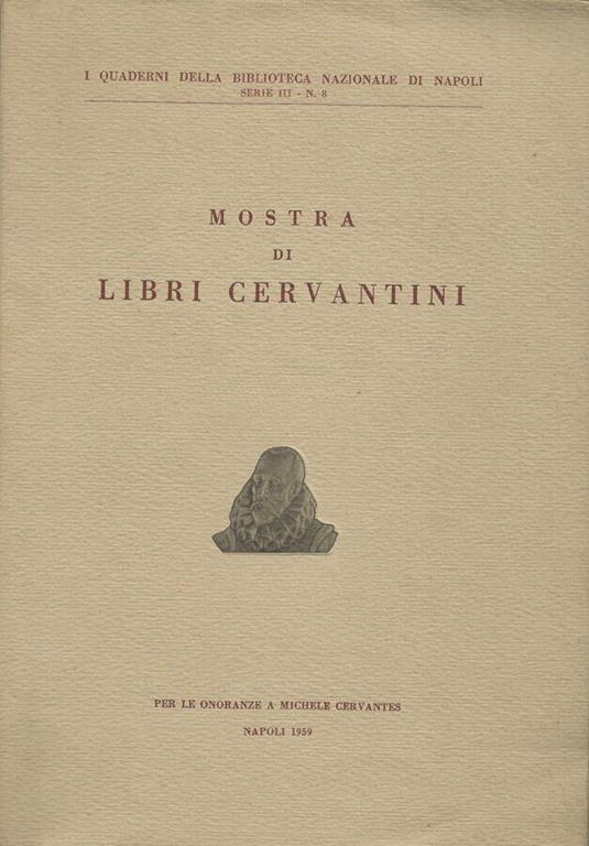 Mostra di libri Cervantini - copertina