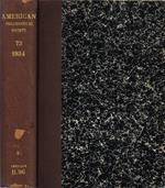 Proceedings of the American Philosophical Society