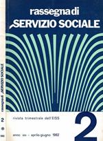 Rassegna di Servizio Sociale - 1982, n. 2