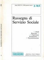 Rassegna di Servizio Sociale - 1985, n. 1