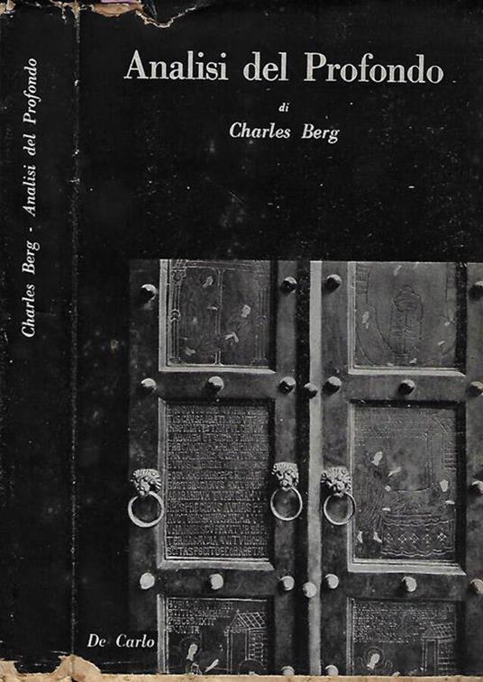 Analisi del Profondo - Charles Berg - copertina