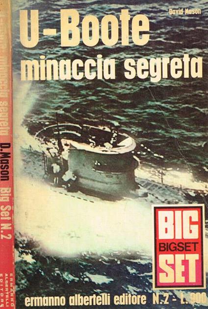 U-Boote minaccia segreta - David Mason - copertina