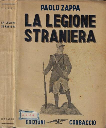 La legione straniera - Paolo Zappa - copertina