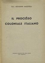 Il processo coloniale italiano