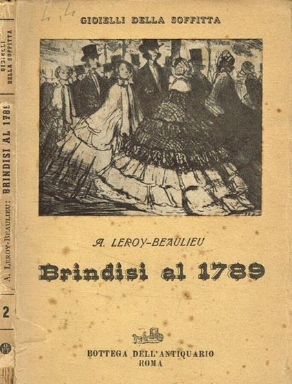 Brindisi al 1789 - A. Leroy-Beaulieu - copertina