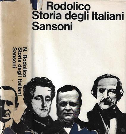 Storia degli Italiani - Niccolò Rodolico - copertina