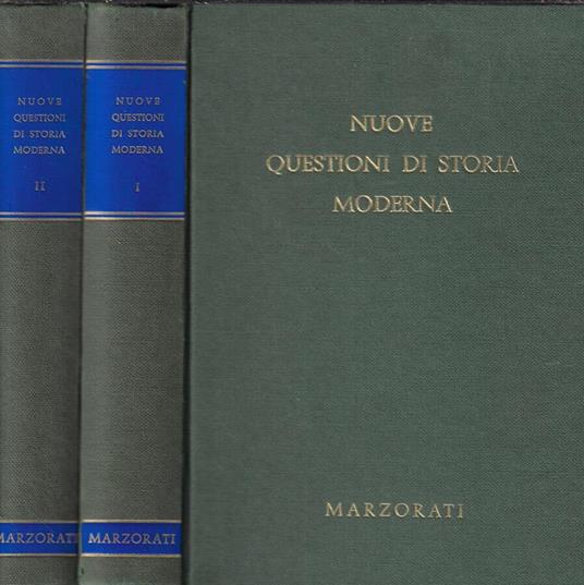 Nuove questioni di storia moderna - copertina