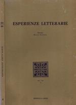 Esperienze Letterarie - 1987, n. 4