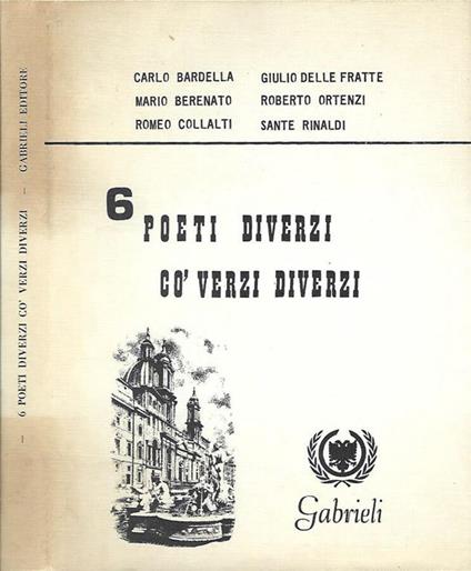 Poeti Diverzi Cò Verzi Diverzi - copertina