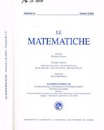 Le matematiche. Fasc.I-II, vol.LIX-2004