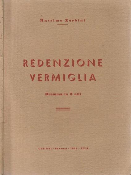 Redenzione vermiglia - copertina