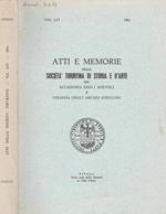 Atti e Memorie della Società Tiburtina di Storia e d'Arte già Accademia degli Agevoli e Colonia degli Arcadi Sibillini