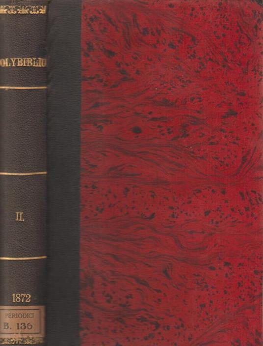 Polybiblion Revue Bibliographique Universelle. Cinquieme année - Tome hiutieme - Angelico da Civitavecchia - copertina