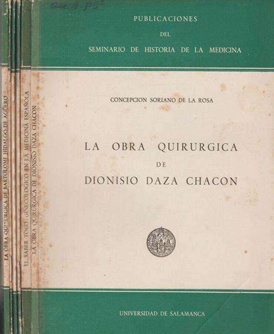 Publicaciones del Seminario de Historia de la Medicina - Angelico da Civitavecchia - copertina