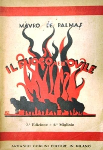 Il fuoco nell'ovile - Marco De Palma - copertina