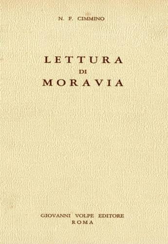 Lettura di Moravia - copertina