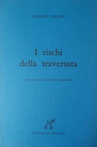 I rischi della traversata - Gerardo Vacana - copertina