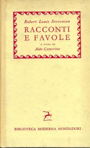 Racconti e favole - Robert Louis Stevenson - copertina