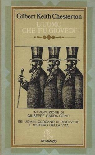 L' uomo che fu Giovedì. Storia di un incubo - Gilbert Keith Chesterton - copertina