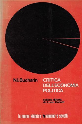 Critica dell'economia politica - copertina