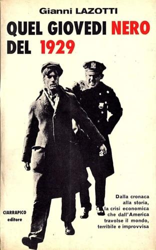 Quel giovedì nero del 1929 - copertina