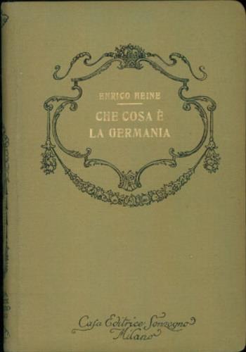 Che cosa è la Germania. Analisi e profezie - copertina