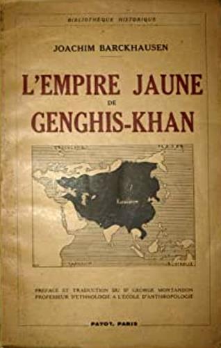 L' empire Jaune de enghis - Khan - copertina