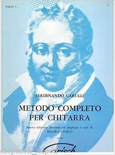 Metodo completo per chitarra. Op. 27. Parte Prima - Ferdinando Carulli - copertina