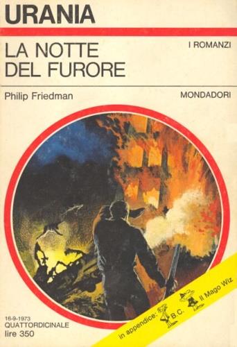 notte del furore - Philip Friedman - copertina