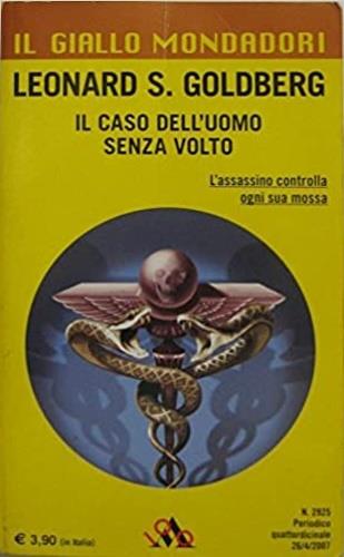 Il caso dell' uomo senza volto - Leonard S. Goldberg - copertina