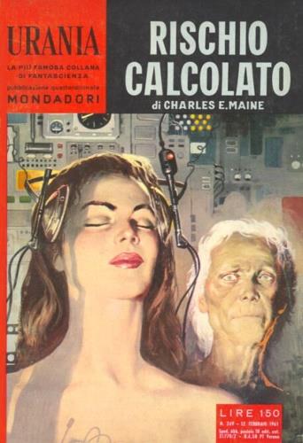 Rischio calcolato. N. 249, 12 febbraio 1961 - Charles Eric Maine - copertina