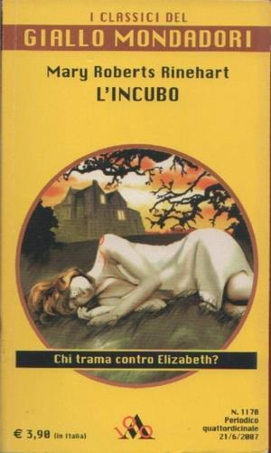 L' incubo - Mary Roberts Rinehart - copertina