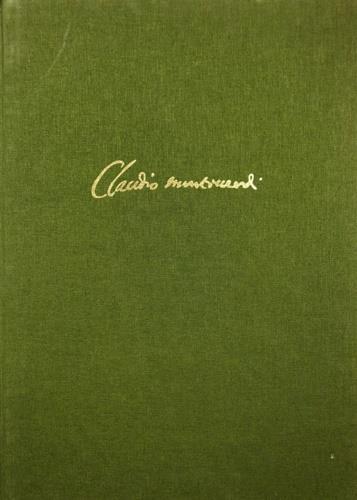 Madrigali a 5 voci. Libro quinto - Claudio Monteverdi - copertina