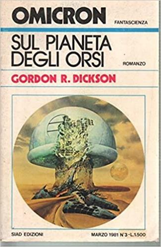 Sul pianeta degli orsi - Gordon R. Dickson - copertina