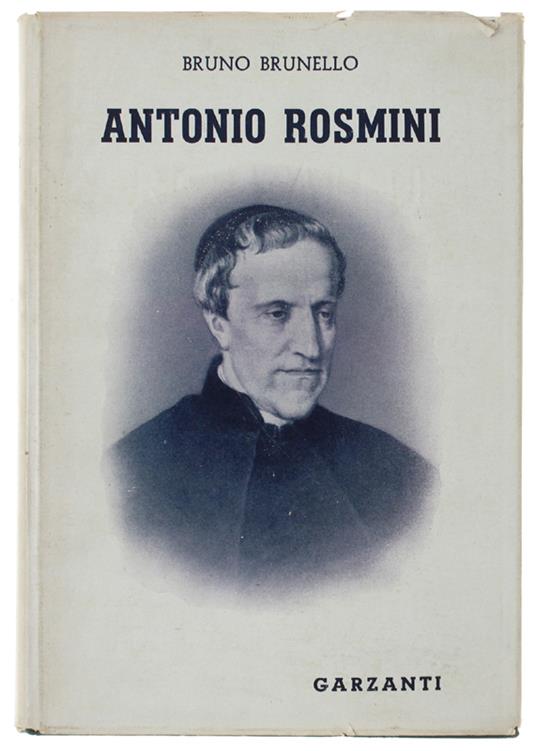 ANTONIO ROSMINI - Bruno Brunello - copertina