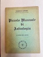 Piccolo Manuale di Astrologia Le prime dieci lezioni