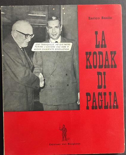 Kodak di Paglia - Enrico Basile - copertina