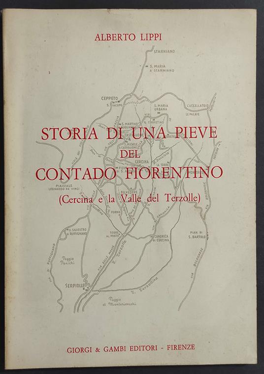 Storia di Una Pieve del Contado Fiorentino - Alberto Filippi - copertina