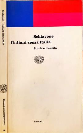 Italiani senza Italia - Aldo Schiavone - copertina