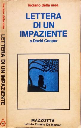 Lettere di un impaziente a David Cooper - Luciano Della Mea - copertina