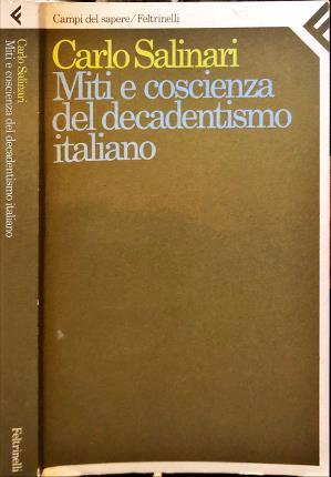 Miti e coscienza del decadentismo italiano - Carlo Salinari - copertina