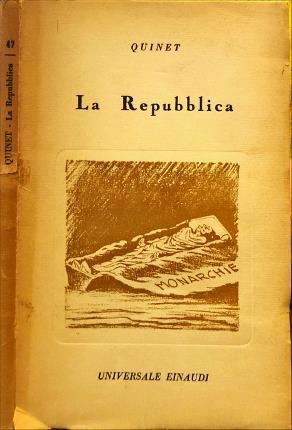 Repubblica - Edgar Quinet - copertina