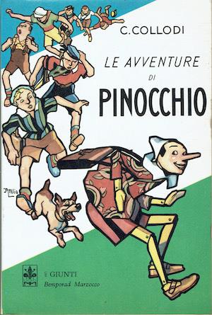 Le avventure di Pinocchio - Storia di un burattino - Carlo Collodi - copertina