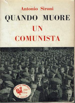 Quando muore un comunista - Antonio Sironi - copertina