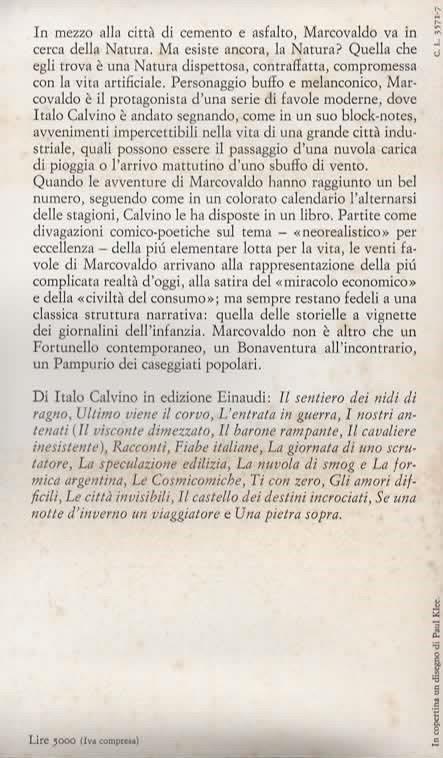 Marcovaldo ovvero Le stagioni in città - Italo Calvino - 2